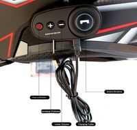 Nouveau casque de moto intégral CoolRider à double lentille certifié DOT ECE22.R06 en ABS pour adultes, pour moto électrique sans fil longue portée