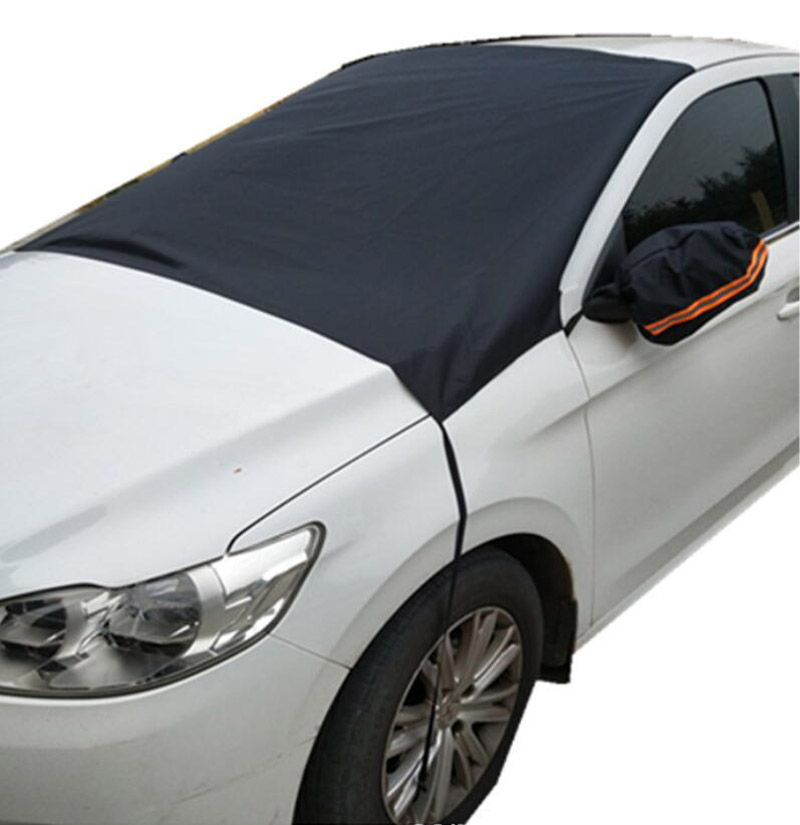 Солнцезащитный козырек для лобового стекла автомобиля, защита от снега, для любых погодных условий, для автомобилей, грузовиков, фургонов и внедорожников