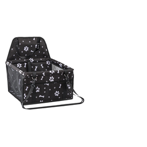 Superventas para <span class=keywords><strong>Amazon</strong></span> Pet Backseat Dog Booster Seat Car Carrier con patrón de animales Material Oxford <span class=keywords><strong>Protector</strong></span> de asiento de viaje para perros - Product Image 3