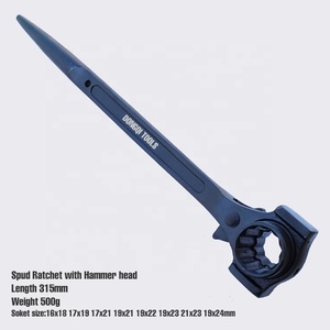 Dual Socket Spud Ratchet with Hammer Head <strong>Scaffolding</strong> <strong>Tools</strong> - Product Image 2