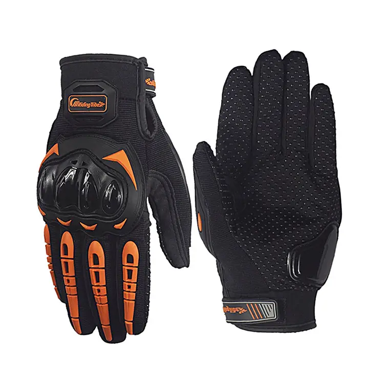 Gants de moto vente en gros, doigt complet Pro Biker Racing gants de moto