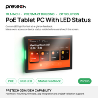 Barre Luminose LED per Tablet da Sala Riunioni, Schermo HD Incell 12V 24V RS485 Android 16 POE, Schermo a Parete POE NFC OEM GMS