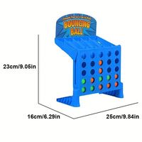 Vente en gros de balles rebondissantes populaires, jeu de table double d'intérieur, kit de jouets pour enfants, idéal pour un cadeau