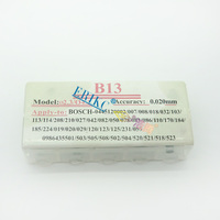 Rondelle d'injecteur diesel ERIKC B13, rondelle de soupape d'injection de carburant et joints de réglage d'injecteur, taille 1.38---1.5