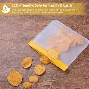 <span class=keywords><strong>Peva</strong></span> Tái Sử Dụng Bánh Sandwich Dây Kéo Thực Phẩm Snack Túi Tủ Đông Tùy Chỉnh Tủ Đông <span class=keywords><strong>Pouch</strong></span> Cho Nhai Kẹo Cao Su Sushi Sữa Thức Ăn Vật Nuôi Thạch Thực Phẩm Đóng Hộp - Product Image 5