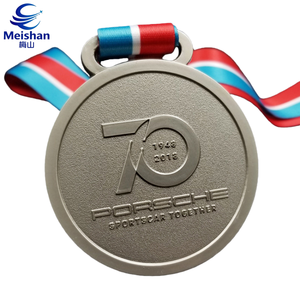 Médaille en métal personnalisée <span class=keywords><strong>Meishan</strong></span>, durable et résistante à l'usure, en alliage de zinc électroplaqué et peint, pour événements scolaires et d'entreprise - Product Image 6
