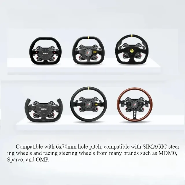 Simagic 330MM SIM Racing Wheel Racing Steering Wheel Suitable for GT Pro Hub  NeoX P-325C 325MM/12.8 /P-325D 325MM/12.8"/ P-330R