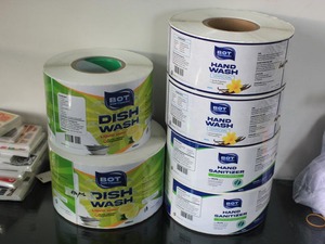 Tùy chỉnh chất lượng cao đầu và <span class=keywords><strong>sniff</strong></span> dán thơm tự dính thực phẩm mùi trang trí nhãn - Product Image 2