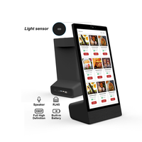 Tablette numérique Android 15,6 pouces en forme de L, dernière génération, 4 Go + 64 Go, pour affichage des commandes de restaurant et kiosque tactile