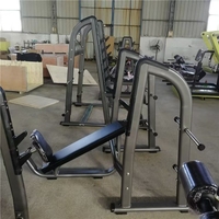 ST-3054 Banc de musculation commercial réglable moderne en métal pour haltères et inclinaison, avec logo personnalisé