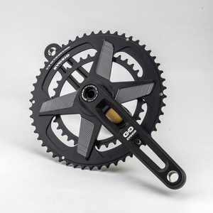 Biela Universal <span class=keywords><strong>para</strong></span> Bicicleta Plegable de Carretera, <span class=keywords><strong>Hueca</strong></span> e Integrada <span class=keywords><strong>para</strong></span> Montaje Directo, 52-36T, Núcleo de Transmisión de Alta Rigidez - Product Image 6