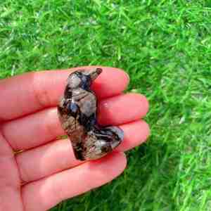 Gran oferta de bricolaje, piedras preciosas naturales, artesanías de cuarzo talladas a mano, cristal de sodalita azul, <span class=keywords><strong>cuervo</strong></span> <span class=keywords><strong>y</strong></span> Calaveras - Product Image 6