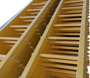 Escaliers de plate-forme d'échelle de cage d'échelle de piscine de FRP Résine insaturée et échelles d'étape de fibre de verre sans alcali - Product Image 6