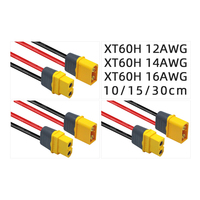Câble connecteur OEM Amass XT60H 12AWG en cuivre PVC, longueur personnalisable, adaptateur haute puissance pour batterie Lipo RC, ESC, moteur, drone