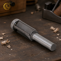 Fraise à dégrossir en carbure monobloc à 4 dents, queue de 8 mm, pour le travail du bois, avec roulement