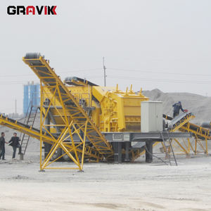 売れ筋商品 完全採石場用 石材 60-100TPH 小型移動式ジョークラッシャー設備 - Product Image 5