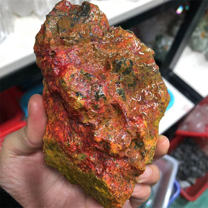 Cristalli di Quarzo Naturale Grezzo, Pietre Preziose Curative, Cristalli Naturali Arancioni Grezzi di Realgar in Vendita - Product Image 4