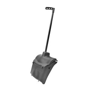Black Windproof Commercial Hotel Lobby Cleaning <b>Broom</b> Soft PP <b>Broom</b> Head and <b>Dustpan</b> for Dust Collection - Product Image 5