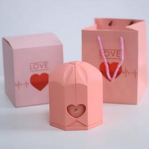 Scatola Portagioie Ali d'Angelo all'Ingrosso con Rosa Stabilizzata, Porta Anelli Fiore Eterno, Regalo per Donne, San Valentino, Matrimonio - Product Image 5