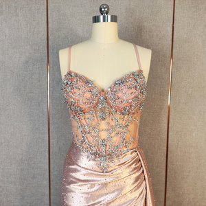 <span class=keywords><strong>Vestidos</strong></span> <span class=keywords><strong>de</strong></span> Noche <span class=keywords><strong>de</strong></span> Cristal Elegantes y a la Moda, <span class=keywords><strong>Vestidos</strong></span> <span class=keywords><strong>de</strong></span> <span class=keywords><strong>Gala</strong></span> con Cuentas <span class=keywords><strong>de</strong></span> Lujo, Estilo Sirena, Sensuales, Elegantes, <span class=keywords><strong>Vestidos</strong></span> Largos <span class=keywords><strong>de</strong></span> Fiesta para Mujer - Product Image 2