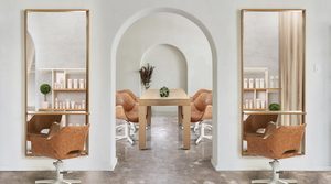 Rose Gold Led Salon Mirror <strong>Work</strong> <strong>Station</strong> with Stainless Steel - Product Image 5