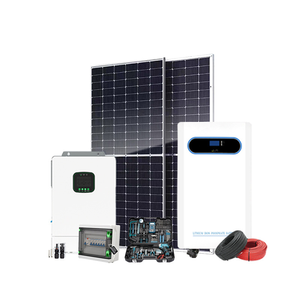Sistema de Generación de Energía Fuera de la Red de 3kw 5kwh al por Mayor con Control MPPT, Batería, Energía Solar Doméstica de Alta Eficiencia, 3 Kw de Potencia - Product Image 1