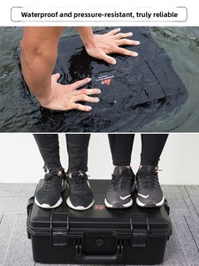 Caja de herramientas portátil gruesa, estuche protector para instrumentos y medidores, resistente al <span class=keywords><strong>agua</strong></span> y a los golpes, modelo de estuche para cámara de exterior - Product Image 3
