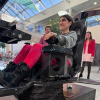 Silla de Juego de Aviación con Simulador de Vuelo Interior con Movimiento VR para Entrenamiento y Experiencia de Cabina de Vuelo