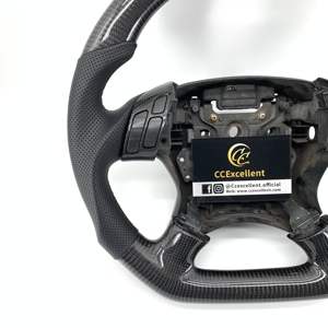 Volante <span class=keywords><strong>de</strong></span> Fibra <span class=keywords><strong>de</strong></span> Carbono CCExcellent en Oferta para <span class=keywords><strong>Honda</strong></span> <span class=keywords><strong>Accord</strong></span> 2003-2007 - Product Image 2