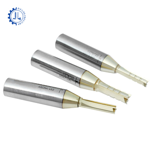 1/2 Inch Compression Coated <strong>Router</strong> <strong>Bit</strong> Carbide <strong>CNC</strong> <strong>Router</strong> Wood Chip Breaker <strong>Bit</strong> 3T TCT Straight <strong>Router</strong> <strong>Bit</strong> with Titanium Coating - Product Image 3