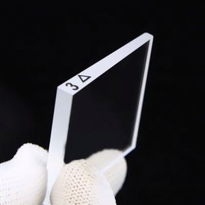 Nhà sản xuất tùy chỉnh BK7 K9 chất lượng cao kính quang học 3 độ vuông nêm hình chữ nhật lăng kính 40x40mm bề mặt 60/40 chất lượng - Product Image 2