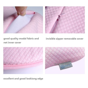 2020 New Memory Foam Baby Pillow with Removable &amp; Washable Modal Cover Anti Roll Baby Kissen Pillow Washable - Product Image 4