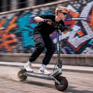 ZWHEEL E12PLUS, Scooter Eléctrico Plegable de Alta Velocidad (45 km/h), Neumático de 10 Pulgadas, Portátil, Impermeable, con LED, Venta al por Mayor en Almacén Local de la UE - Product Image 1