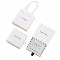 Custom Eco-Friendly Magnetic Closure High-End Ring/Earring/Bracelet Paper Handle Box