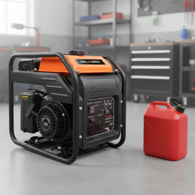 SELOSEN 110v 220v 3kw dynamo Generator Single Phase Alternator Generator 3kw 4kw 5kw Portable Gasoline Generator