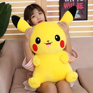 Kawaii Большие размеры Picachu Plushies Elf Pokemoned Peluche Большие размеры плюшевые игрушки