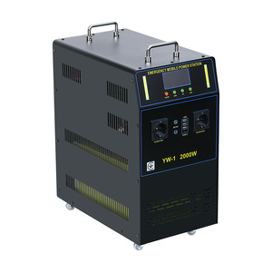 Portable 2000Wh batterie au lithium centrale solaire alimentation de <span class=keywords><strong>camping</strong></span> de voiture d'urgence avec lampe de poche équipée panneaux solaires - Product Image 6