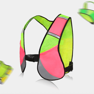 Hi-<span class=keywords><strong>viz</strong></span>-chaleco reflectante de seguridad para niños, uniforme de seguridad reflectante con logotipo personalizado - Product Image 2