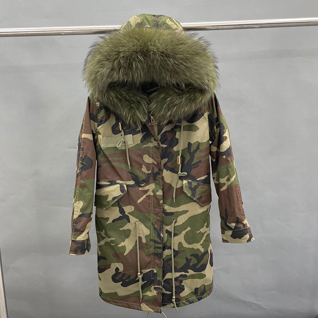 Khaki green long