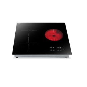 เตาแม่เหล็กไฟฟ้าในครัวเรือนพร้อมเตาอินฟราเรด 1200W+1800W+2200W เตาแม่เหล็กไฟฟ้าเชิงพาณิชย์แบบสามหัวเตา เตาแม่เหล็กไฟฟ้าเชิงพาณิชย์ - Product Image 3