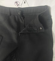 Vêtements d'équitation d'hiver, sous-vêtement chaud pour femmes, polaire extensible antidérapant, pantalon d'équitation, chemise d'équitation, ensemble 2 pièces