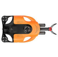 Camoro 100M BW Space Pro Max Drone sous-marin avec bras manipulateur, caméra 4K, télécommande, robot sous-marin, autonomie de 3 heures, professionnel