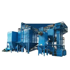 Otomatik yeşil kum döküm kalıplama makinesi dökümhane üretim ekipmanları