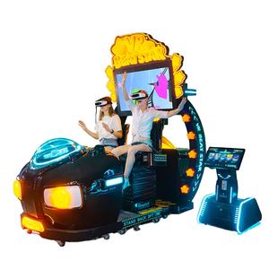 في الوقت المحدد الشحن KingKong 9D 2 مقعد VR محاكاة مع الواقع الافتراضي King Kong 2 للحديقة مسرح حديقة - Product Image 1