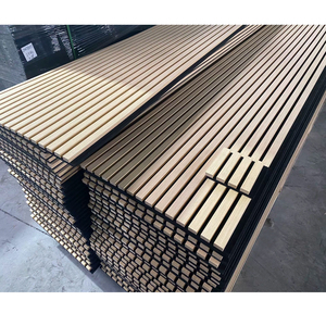 Panneaux acoustiques en placage, isolation phonique, panneau mural en bois insonorisé, <span class=keywords><strong>dalle</strong></span> insonorisée, MDF, polyester <span class=keywords><strong>acoustique</strong></span>, panneaux acoustiques - Product Image 1