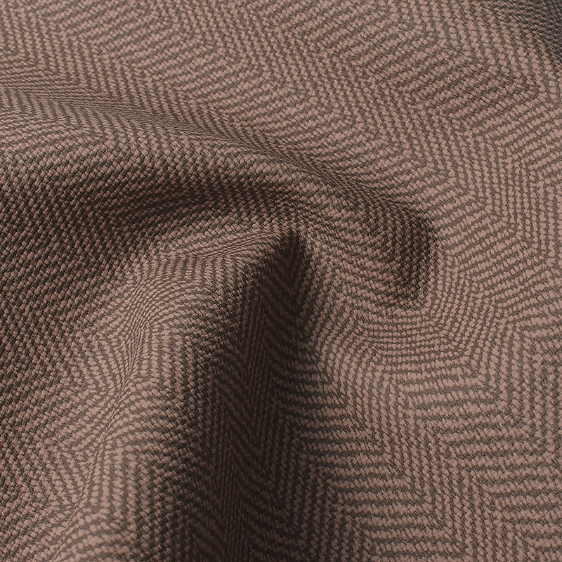 Wool and Cashmere Fishbone Pattern Fabric for Waterproof Home Sofa and Table Mats, PVC Artificial Leather