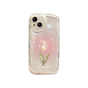 New dễ thương điện thoại di động Trường hợp chống-mùa thu trong suốt Net Red điện thoại di động Trường hợp bìa bán buôn - Product Image 2