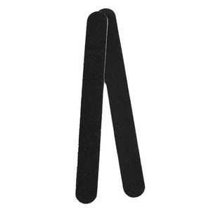 Offre Spéciale noir Ultra-mince Double face lime à ongles Salon d'art des ongles <span class=keywords><strong>tampon</strong></span> à ongles noir sable grain émeri meulage outil de polissage - Product Image 1