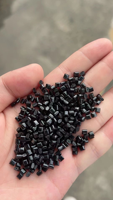 PC ABS GF20 Hitam Serat Kaca Diperkuat Polikarbonat ABS Plastik Modifikasi Pelet Bahan Baku Industri