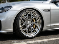 EATOP 2 Buah Velg Alloy Tempa 18 19 20 21 22 24 26 Inci Chrome Rim untuk corvette C8 Urus Ford Mustang 5x114.3 5x120 5x112